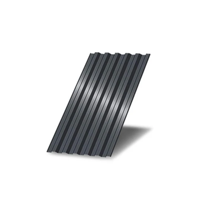 Профнастил C21 600х0.55 Окрашенный RAL 7024